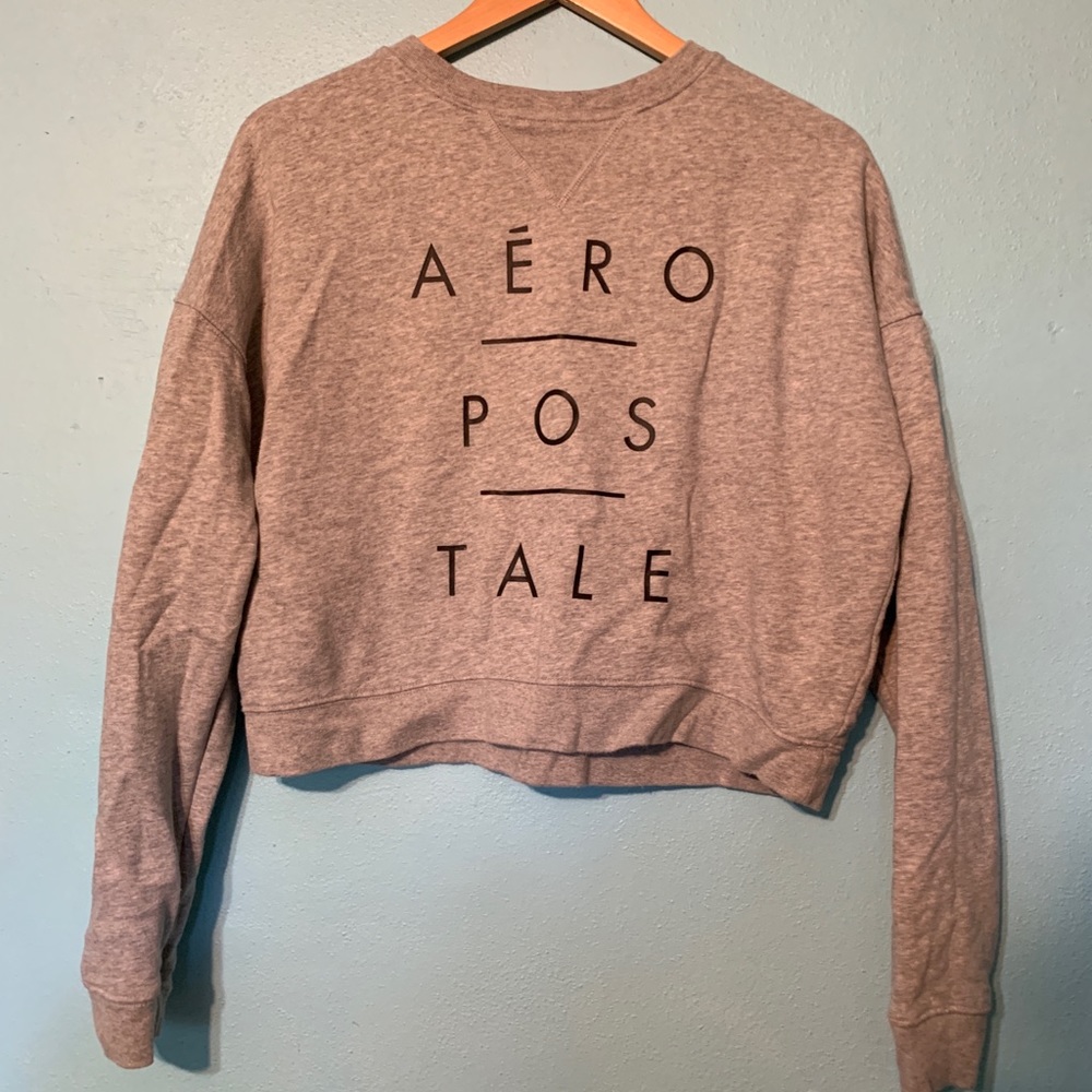 Areo crop top sweater